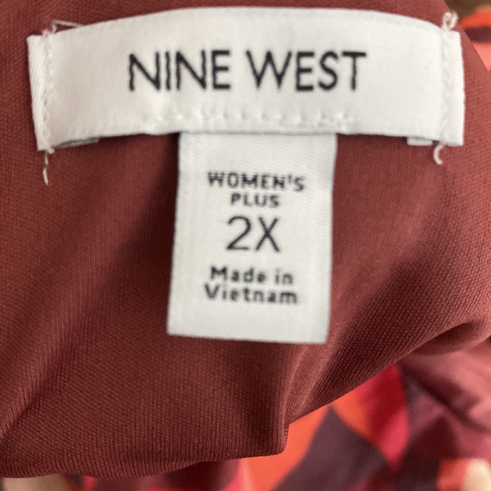 NWT Nine West June Bold Maxis Dress - Picture 9 of 10